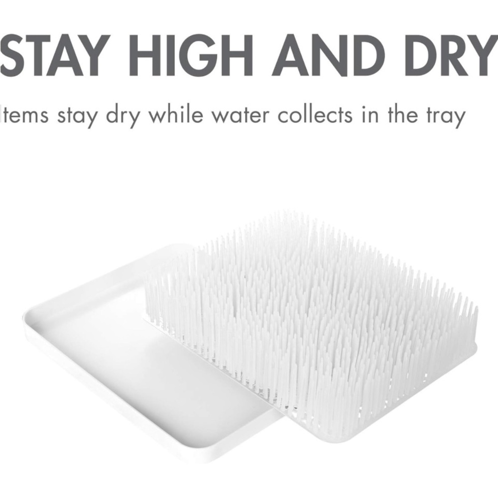 Boon Lawn Countertop Bottle Drying Rack, White BNIB